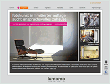 Tablet Screenshot of lumomo.de